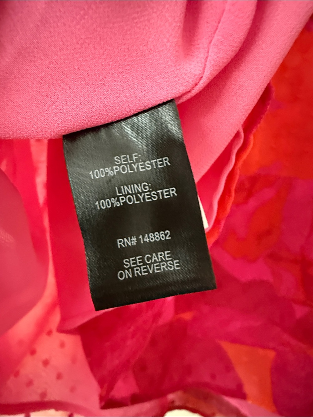 Torrid. Size 2X. Bright Pink & Orange Ruffle Cami Tunic - Picture 8 of 12